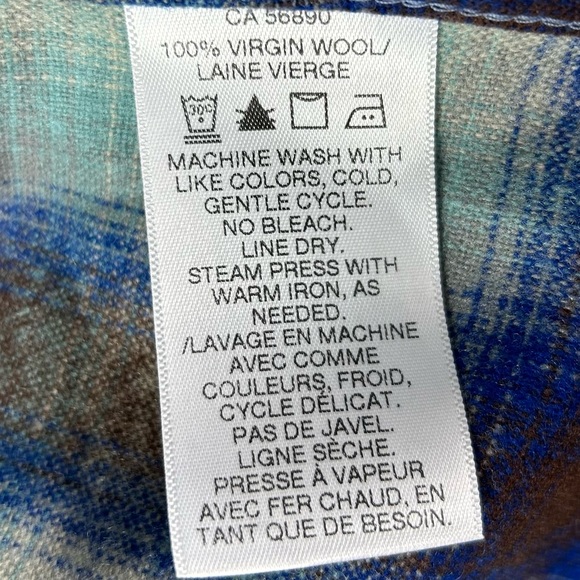 Women’s Pendleton Wool Pearl Snap Shirt Size XS - Picture 11 of 12